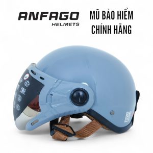 Mũ Bảo Hiểm ANFAGO chính hãng thiết kế trẻ trung năng động phù hợp cả nam và nữ màu sắc đa dạng, free size