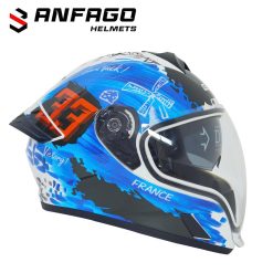 Mũ bảo hiểm Fullface GS2 HELMETS 2 kính liền hàm chắn gió - Dáng thể thao dành cho dân chuyên phượt (Sao chép)